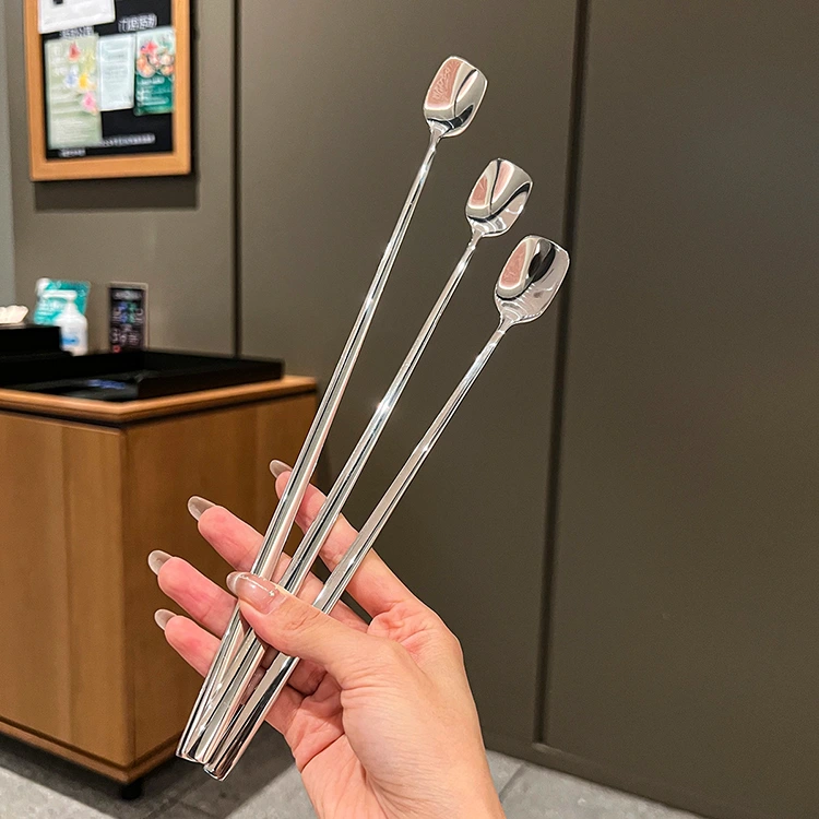 Rührlöffel aus Edelstahl